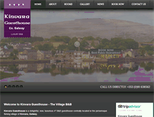 Tablet Screenshot of kinvaraguesthouse.ie